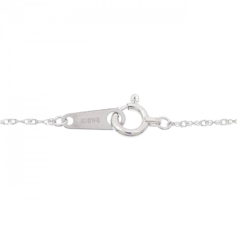 K18WG Dây chuyền kim cương hình trái tim 0.50CT - Hàng hiệu Authentic 857979