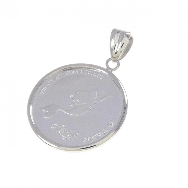 Mặt dây chuyền đồng xu PT (khung) - Hàng hiệu Authentic 870203