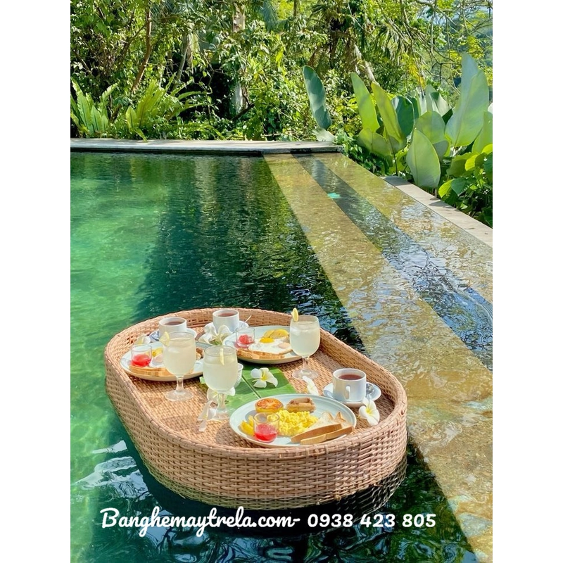 Khay đồ ăn nổi hồ bơi 506669