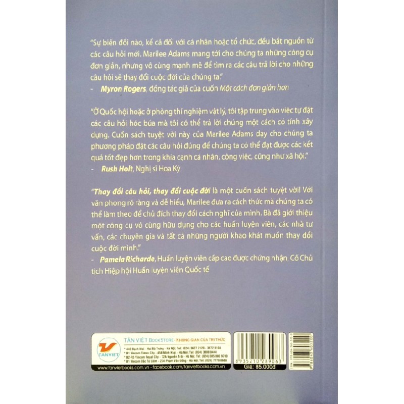 Thay Đổi Câu Hỏi Thay Đổi Cuộc Đời - Marilee Adams 184077