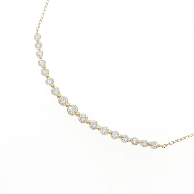 K18YG Dây chuyền kim cương 1.00CT - Hàng hiệu Chính hãng 847821