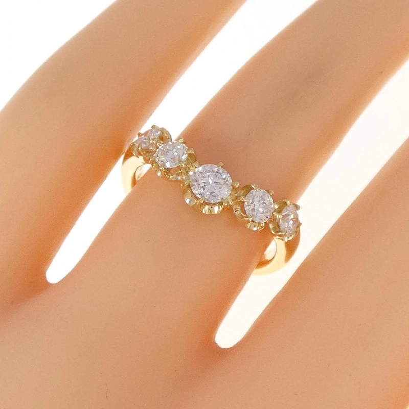 Nhẫn kim cương K18YG 0.767CT - Hàng hiệu Chính hãng 856880