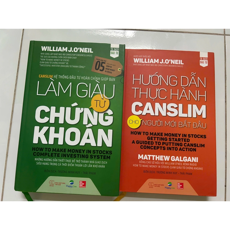 Bộ Sách Làm Giàu Từ Chứng Khoán + Hướng Dẫn Thực Hành Canslim 428954