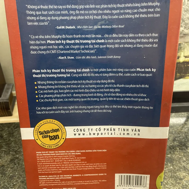 Phân tích kỹ thuật thị trường tài chính John J. Murphy xb 2011 727862