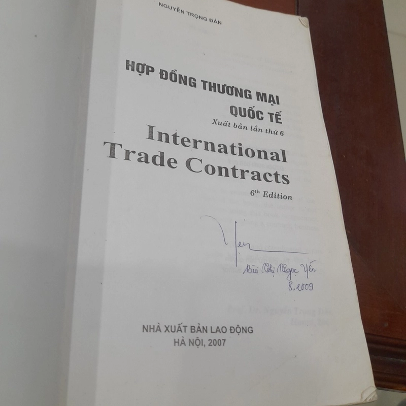 Gs. Ts. Nguyễn Trọng Đàn - HỢP ĐỒNG THƯƠNG MẠI QUỐC TẾ 498568