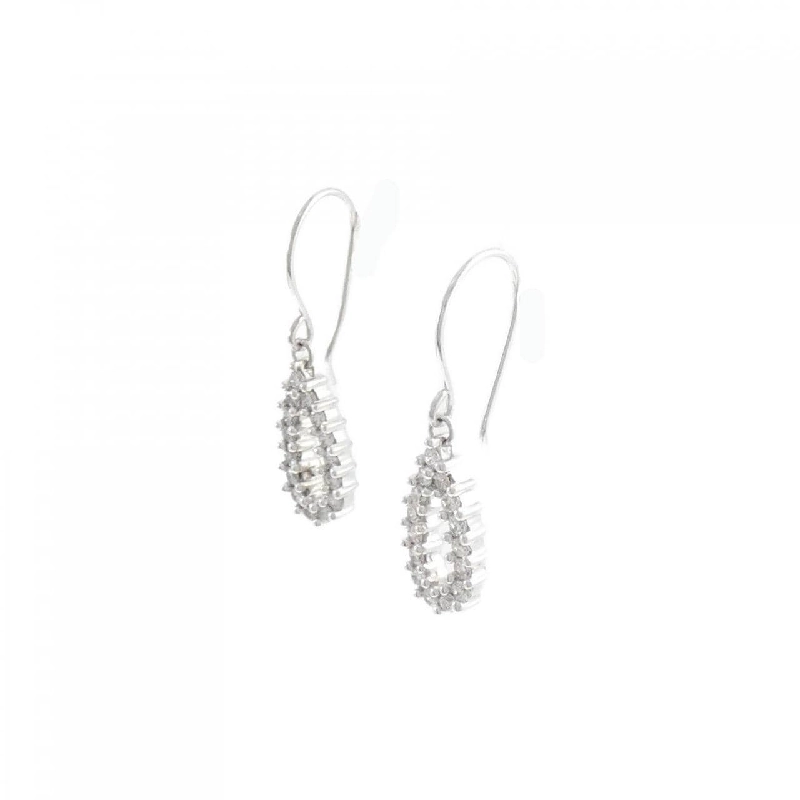 K18WG Bông tai kim cương - Hàng hiệu Authentic 868982