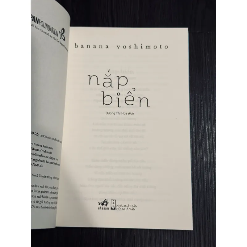 Nắp biển - Banana Yoshimoto 600967