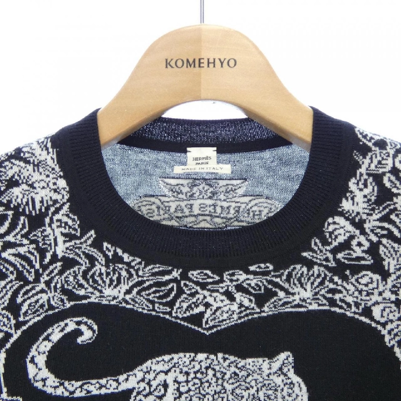 HERMES JUNGLE LOVE *97-7700. Áo len - Hàng hiệu Chính hãng 808790