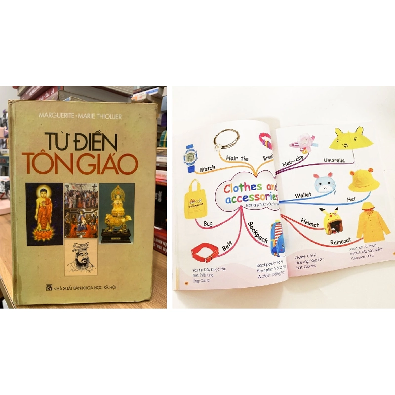 Combo Tri Thức: Từ điển tôn giáo -Marguerite Marie Thiower + 1 Sách liên quan 929330