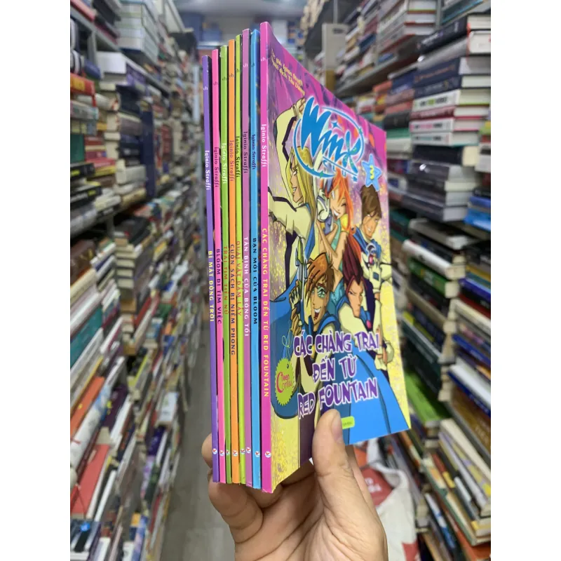 Truyện tranh winx công chúa phép thuật. Combo 8 cuốn tập 3 đến 10.  961412