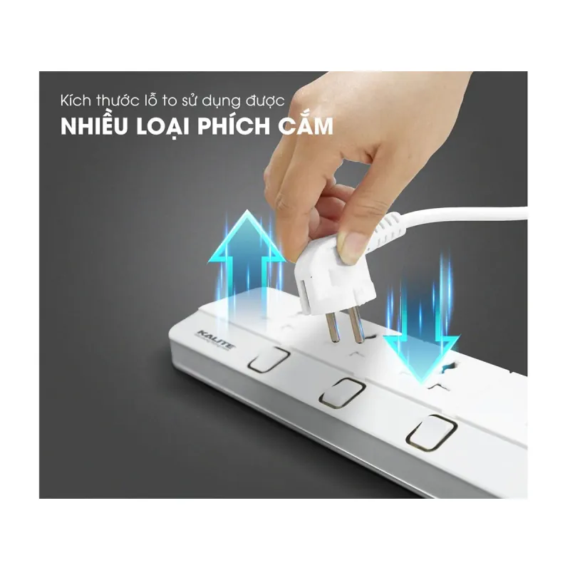 Ổ cắm điện thông minh KPS03 chính hãng, tiện lợi cho gia đình, văn phòng, mới 100% 572878