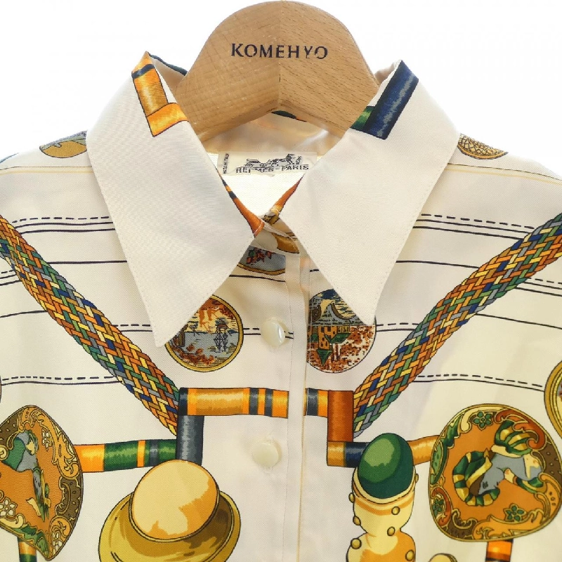 【Mã giảm giá】【Cổ điển】Áo HERMES 645816