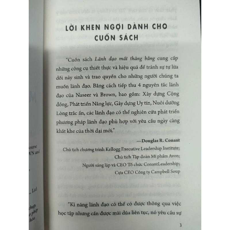 Lãnh đạo mất thăng bằng mới 90% bẩn nhẹ cong trang nhẹ 2020 HCM1906 S. Max Brown & Tanveer Naseer SÁCH QUẢN TRỊ 915841