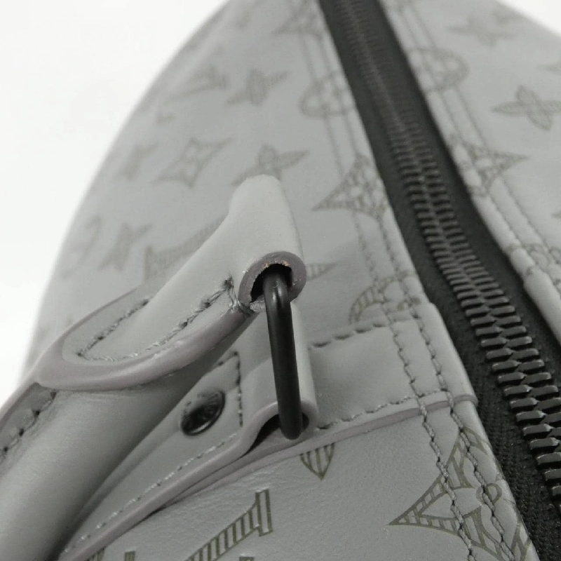 Túi Boston Louis Vuitton Monogram Shadow Keepall Bandoulière 50cm M46117 615189