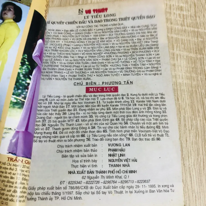 SỔ TAY VÕ THUẬT- LÝ TIỂU LONG BÍ QUYẾT CHIẾN ĐẤU & ĐẠO TRONG TRIỆT QUYỀN ĐẠO 544394