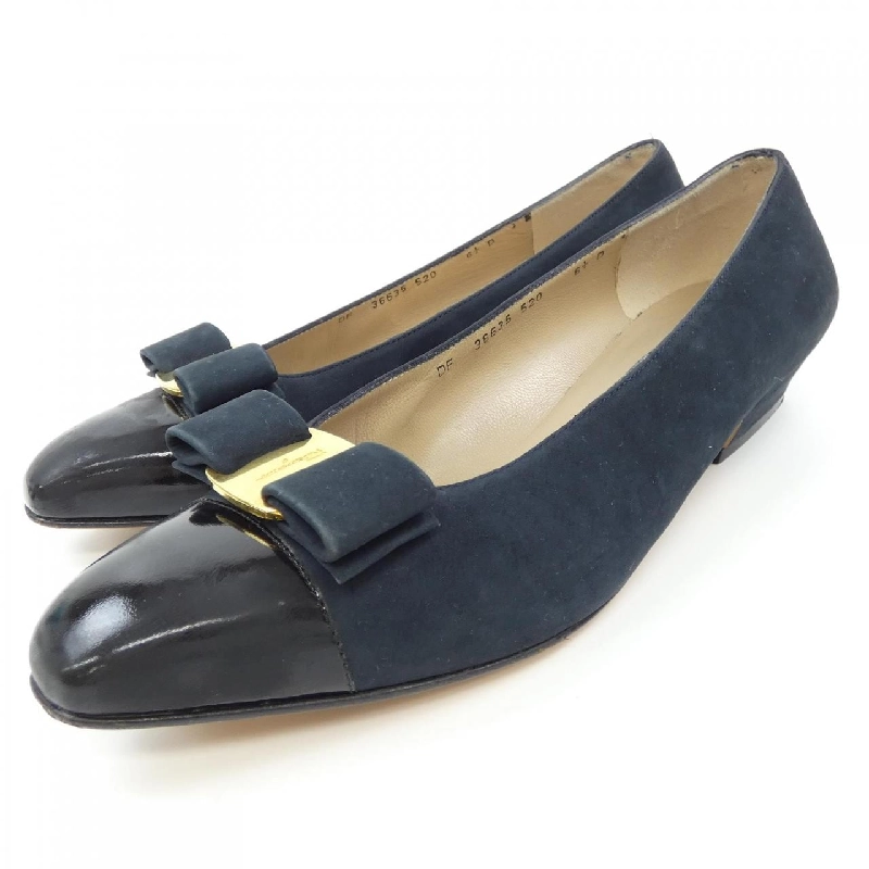 【Mã giảm giá】【Cổ điển】Giày cao gót FERRAGAMO 661582