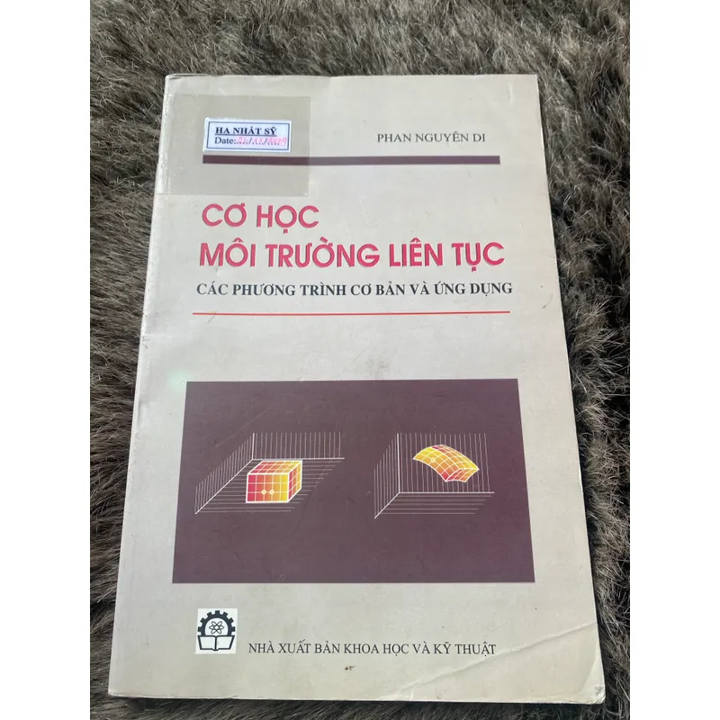 Cơ học trong môi trường liên tục (Phan Nguyên Di) 689009