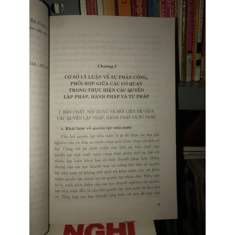 Phân công phối hợp giữa các cơ quan trong thực hiện các quyền lập pháp hành pháp, tư pháp 696794