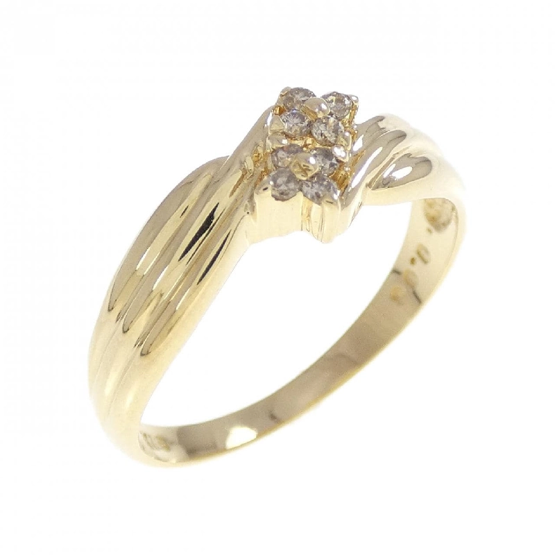 Nhẫn kim cương K18YG 0.08CT - Hàng hiệu Chính hãng 851168