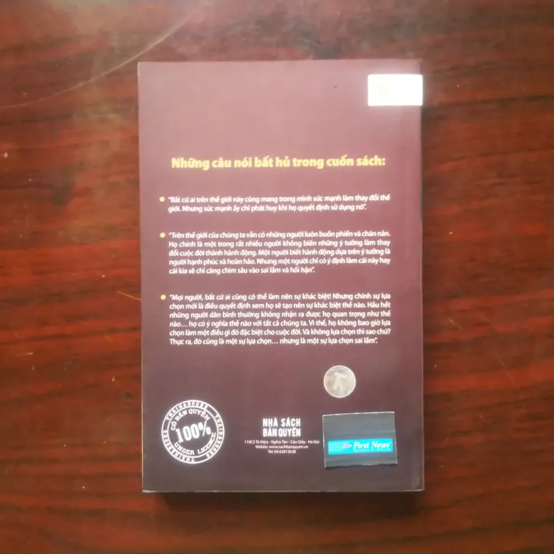 [Sách Quản Trị] The Lost Choice - Thời Khắc Quyết Định Thành Công (Andy Andrews) 1001024