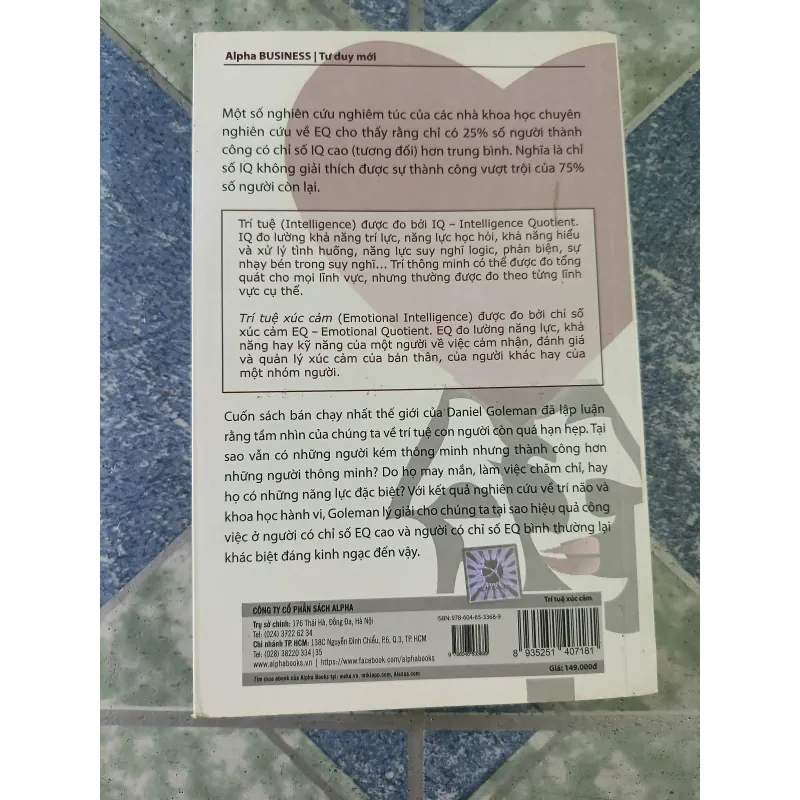 Trí tuệ xúc cảm - Daniel Goleman 712499