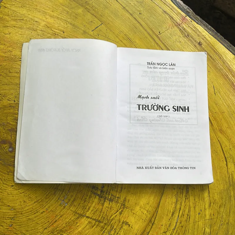 MẠCH SUỐI TRƯỜNG SINH- TRẦN NGỌC LÂM biên soạn 594749