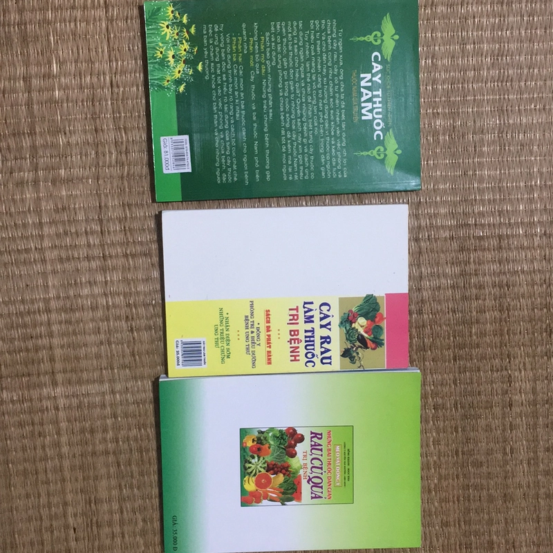 BỘ 03 CUỐN CÂY RAU Vị THUỐC TRỊ BỆNH  502466