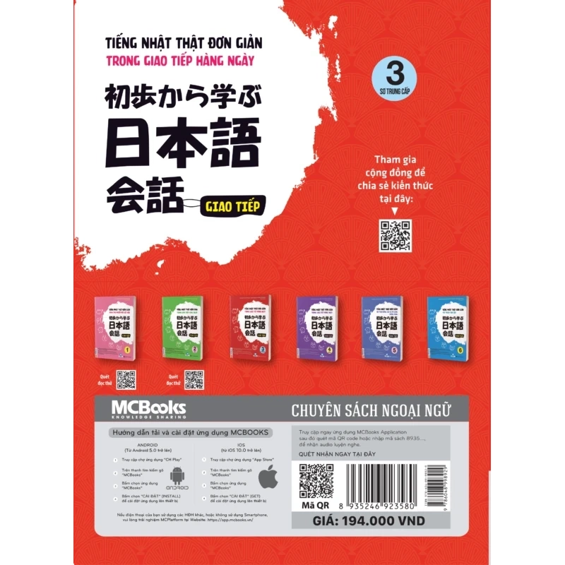 Tiếng Nhật Thật Đơn Giản Trong Giao Tiếp Hằng Ngày - Tập 3: Sơ Trung Cấp - Kozawa Yasunori, Yoshimoto Hajime, Izumi Chiharu 286487