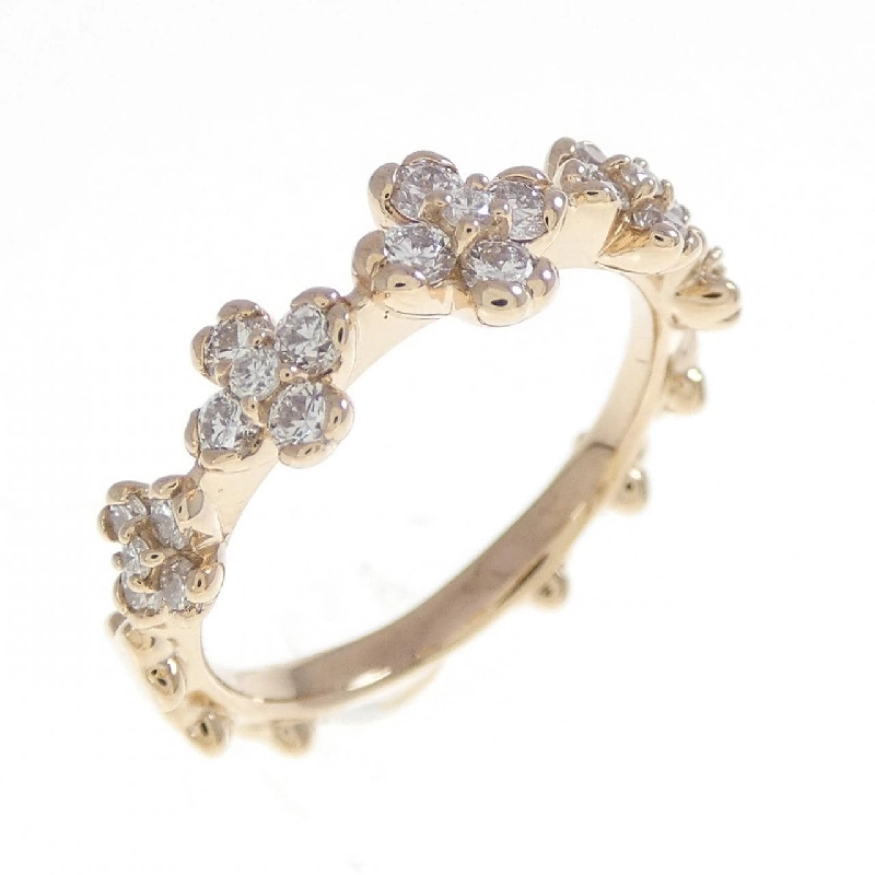 Nhẫn kim cương hoa K18PG 0.48CT - Hàng hiệu chính hãng 852080