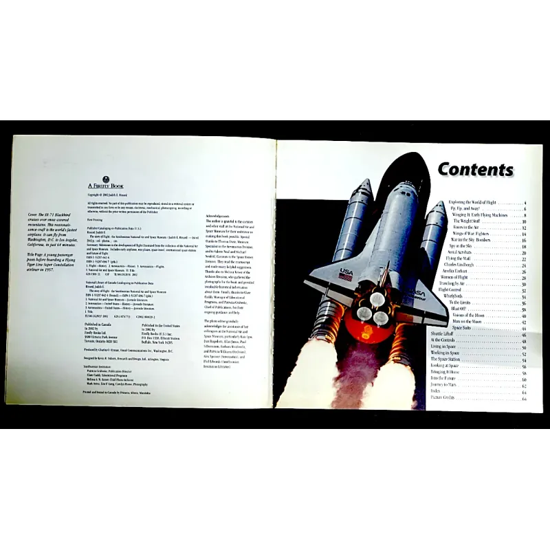 THE STORY OF FLIGHT -JUDITH E.RINARD 1030615