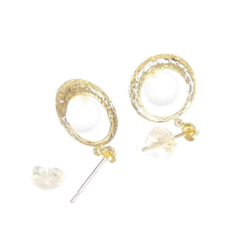 K18YG Đá Quý Bông Tai - Hàng hiệu Chính hãng 870704