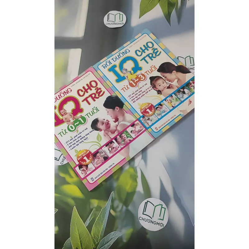 Bộ 2 Cuốn: Bồi Dưỡng IQ Cho Trẻ Từ 0-3 Tuổi - Tạ Băng & Lâm Nghĩa Vân & Ngô Thiệu Lâm 1018928