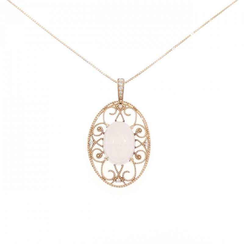 K18PG Dây chuyền đá hồng ngọc 8.24CT - Hàng hiệu Chính hãng 858591