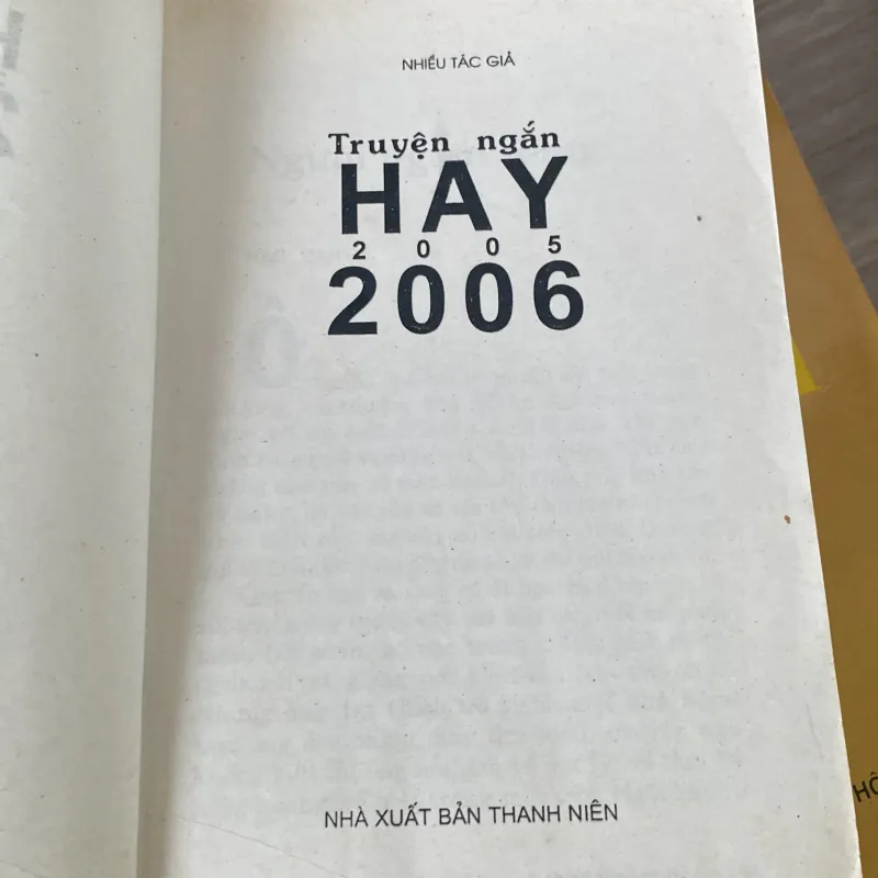 TRUYỆN NGẮN HAY 2005-2006 1037863