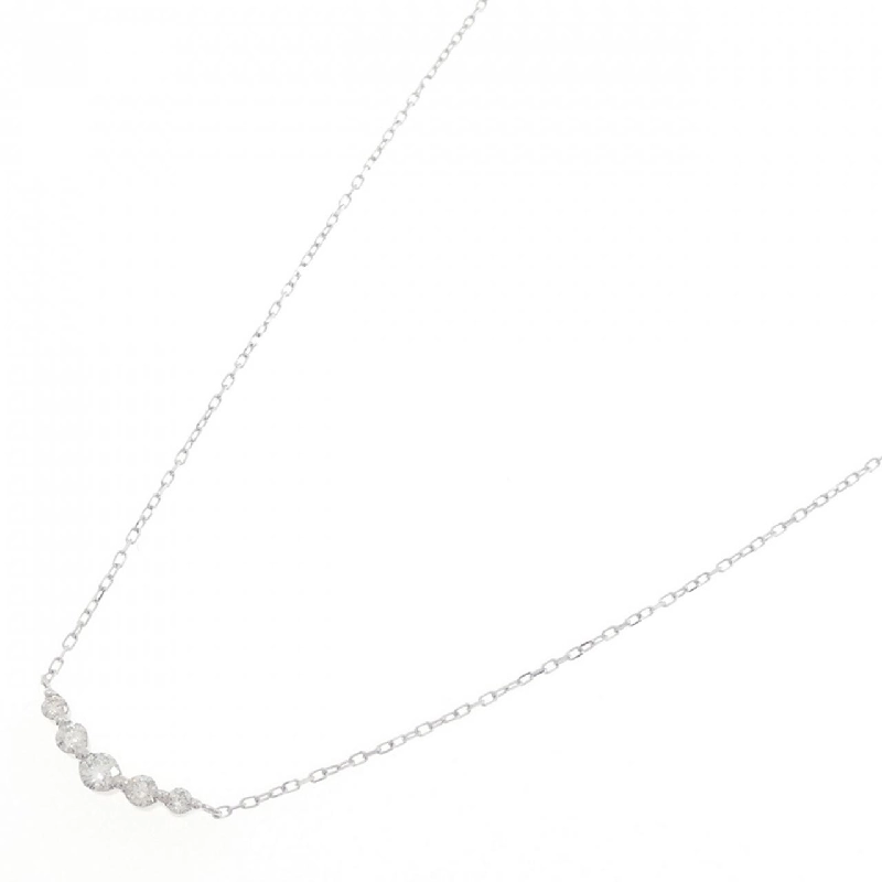 K18WG Dây chuyền kim cương 0.20CT - Hàng hiệu Chính hãng 861585