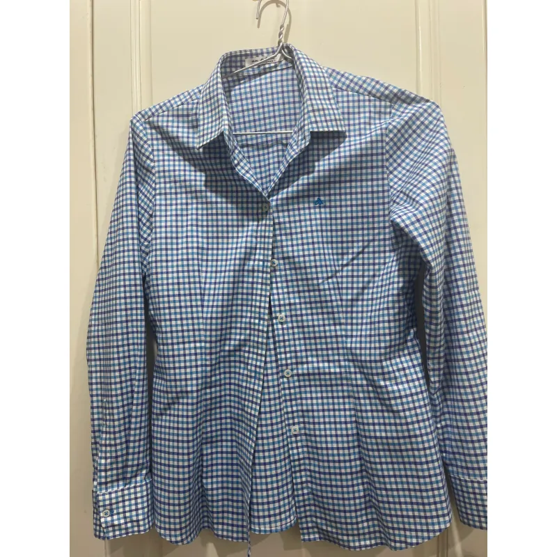 Áo sơ mi nam Cotton họa tiết sọc, caro, kẻ nhỏ, size trung bình 754241