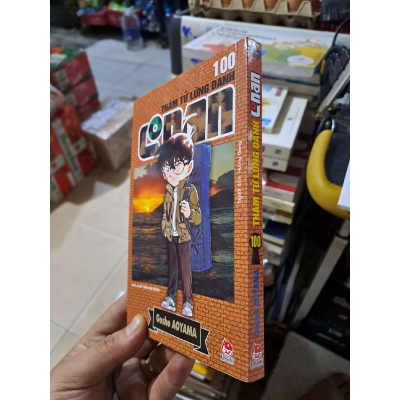 Thám Tử Lừng Danh Conan Tập 100 - Gosho Aoyama - mới 90% - TRUYỆN TRANH - HMT3012 Blogmeo040226 794899