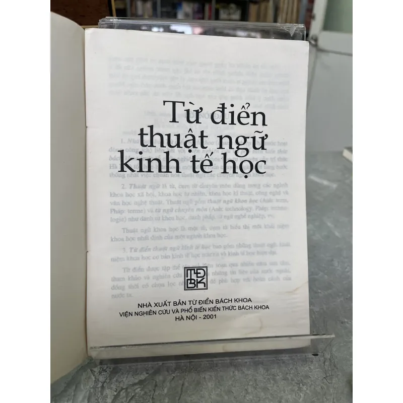 TỪ ĐIỂN THUẬT NGỮ KINH TẾ HỌC 732263