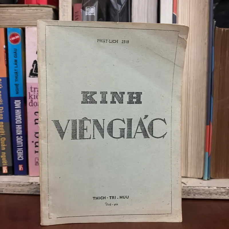 [Sách Photo] II Sách Phật Giáo: Kinh Phiên Giác - Thích Trí Hữu (Dịch Giả) - PL 2518•1953 599458