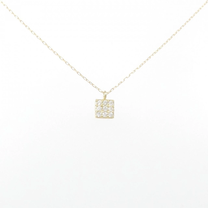 K18YG Dây chuyền kim cương 0.10CT - Hàng hiệu Chính hãng 863781