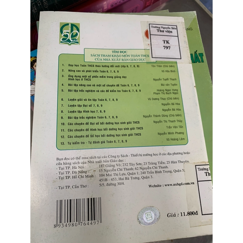Các bài toán về giá trị lớn nhất, nhỏ nhất trong hình học phẳng ở trung học cơ sở. 999 463672