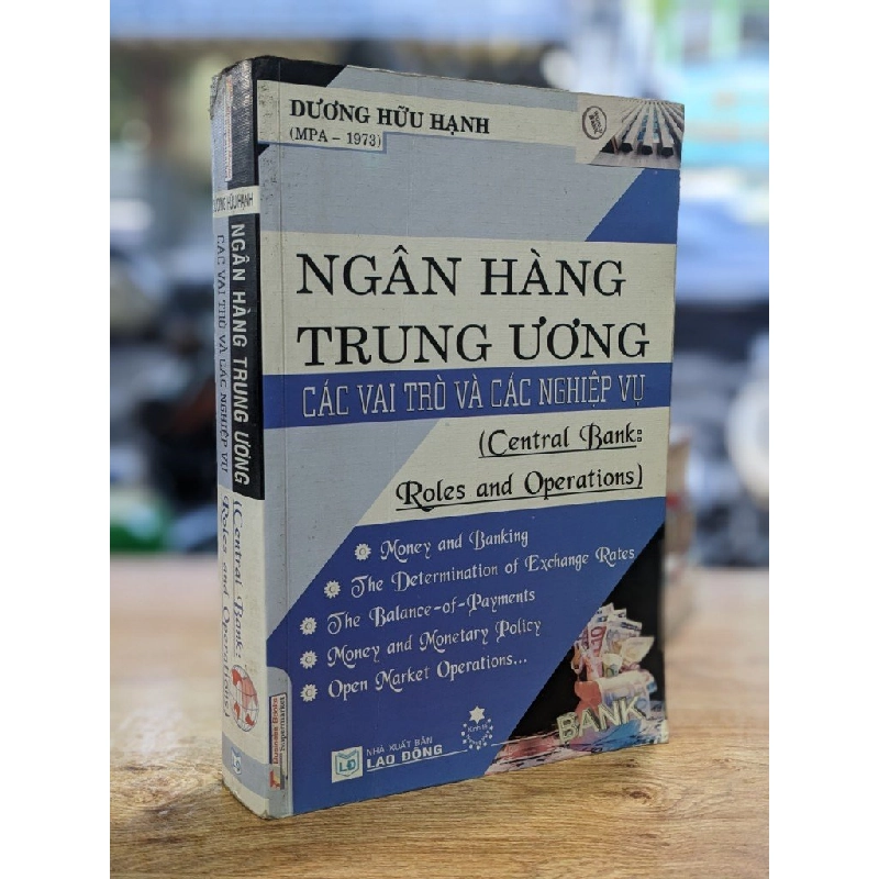 Ngân hàng trung ương các vai trò và các nghiệp vụ - Dương Hữu Hạnh 334138