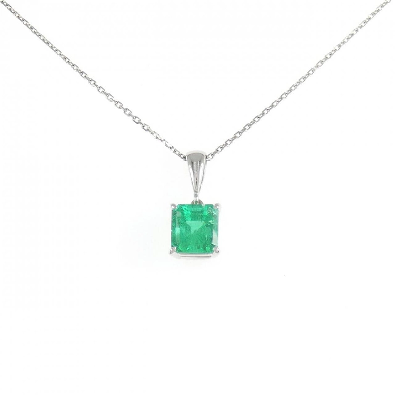 Dây chuyền Emerald Tasaki 2.33CT xuất xứ Colombia - Hàng hiệu Authentic 839260
