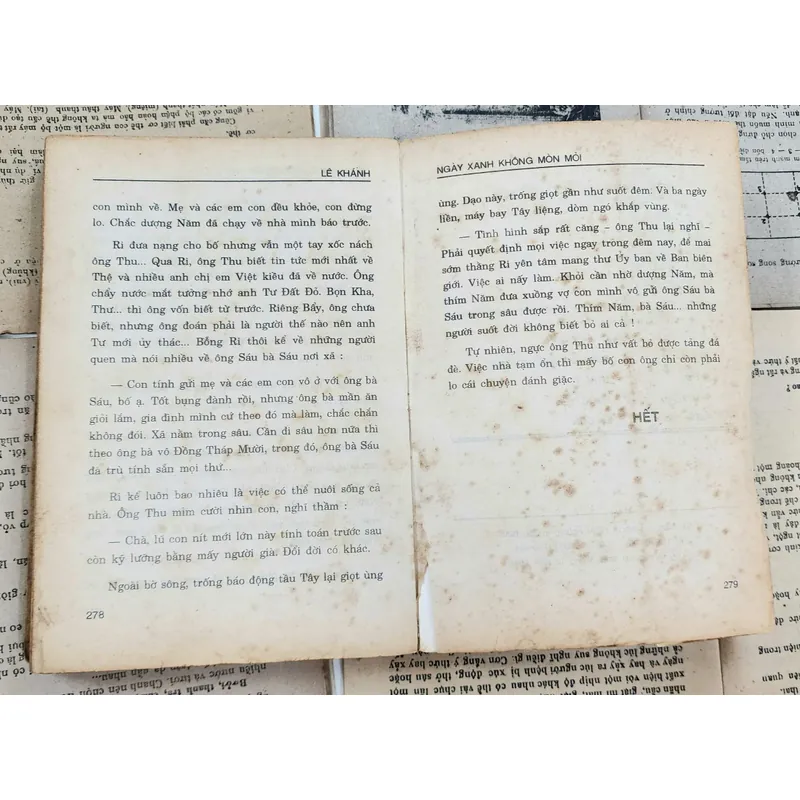 Tiểu thuyết của Lê Khánh: Ngày xanh không mòn mỏi 707716