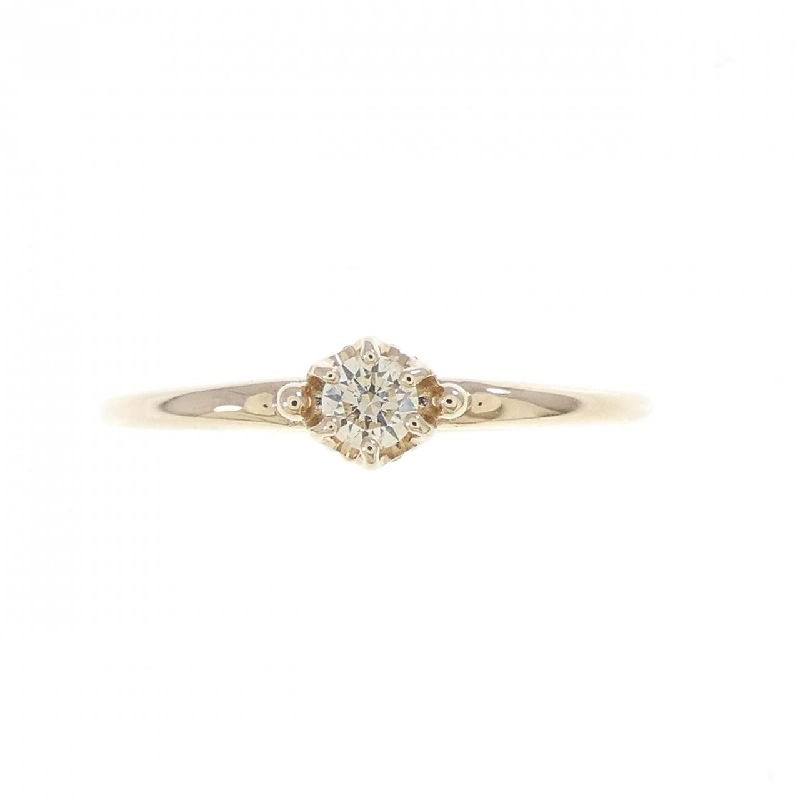 Nhẫn kim cương K10YG 0.07CT - Hàng hiệu Authentic 849585