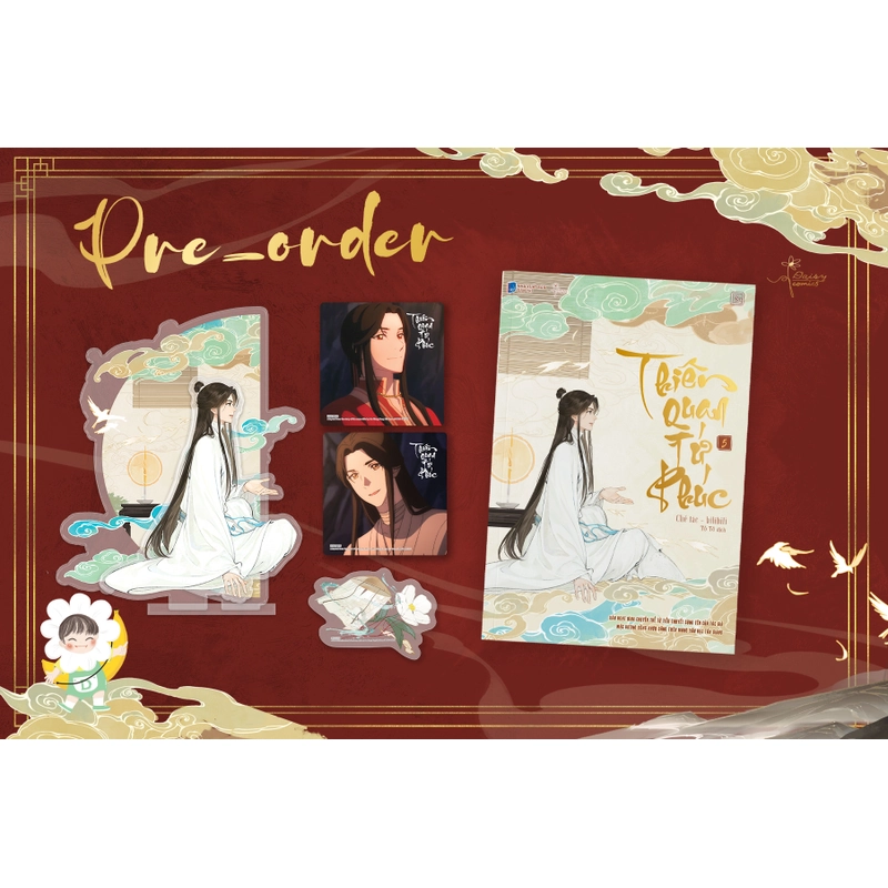 [Đam Mỹ_Boylove] Truyện tranh - Thiên Quan Tứ Phúc - Bản hoạt hình - Tập 5 - Bản đặc biệt 454483