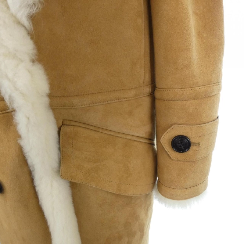 【Mã giảm giá】Burberry BURBERRY Áo khoác lông cừu 641913