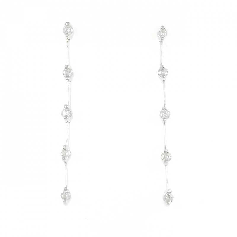 K18WG Bông tai kim cương 0.50CT - Hàng hiệu Chính hãng 868488