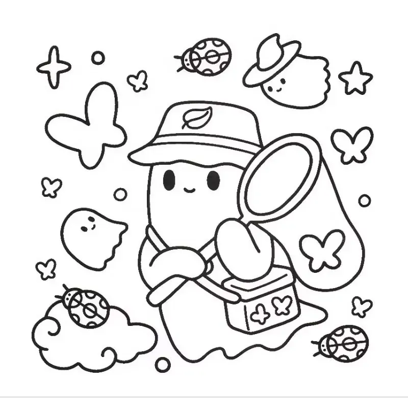 Tập tranh tô màu Little Spooky 160gsm 717633