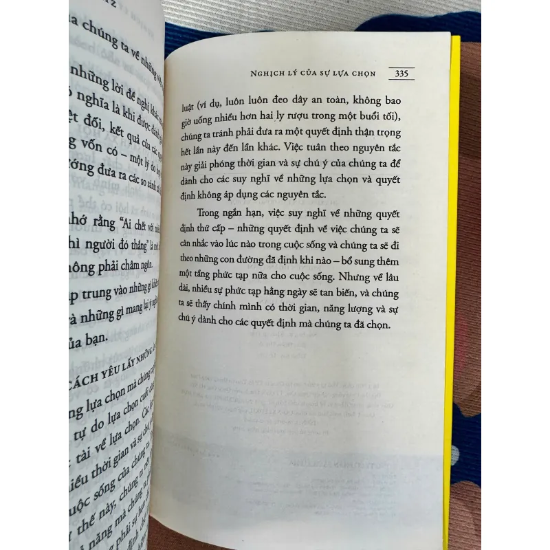 [Sách Tâm Lý Hành Vi] Nghịch Lý Của Sự Lựa Chọn - Barry Schwartz - Tốt 931644